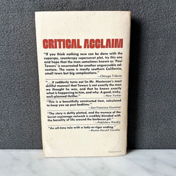 The Death of Me Yet by Whit Masterson Paperback Book 1975 Pinnacle Books - Picture 2 of 5